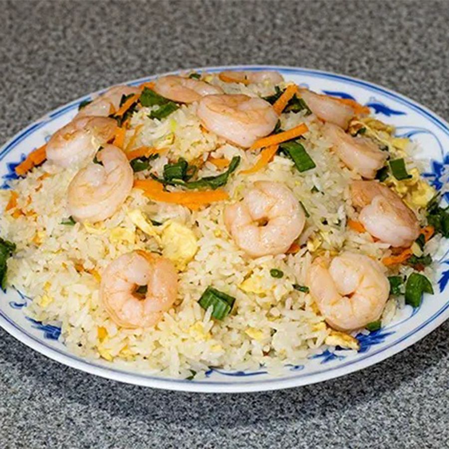 Chao Fan con Camarones