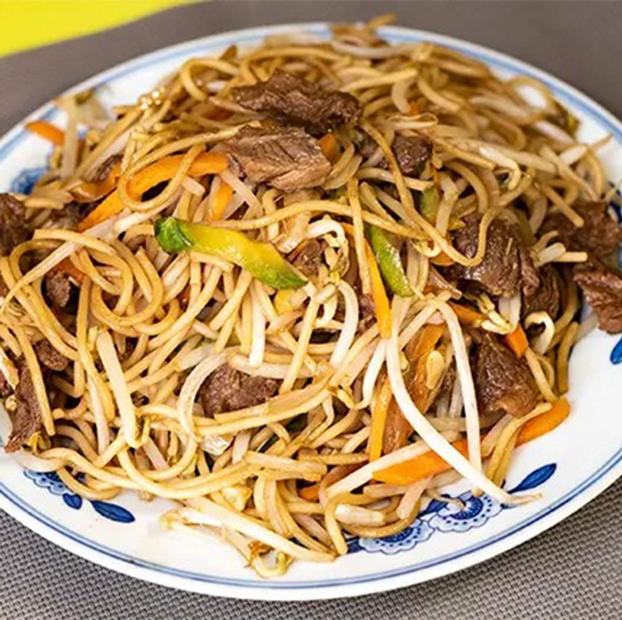 Chao Mien con Carne