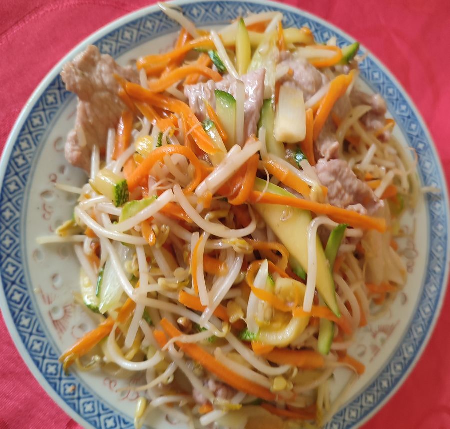 Chop Suey con Cerdo