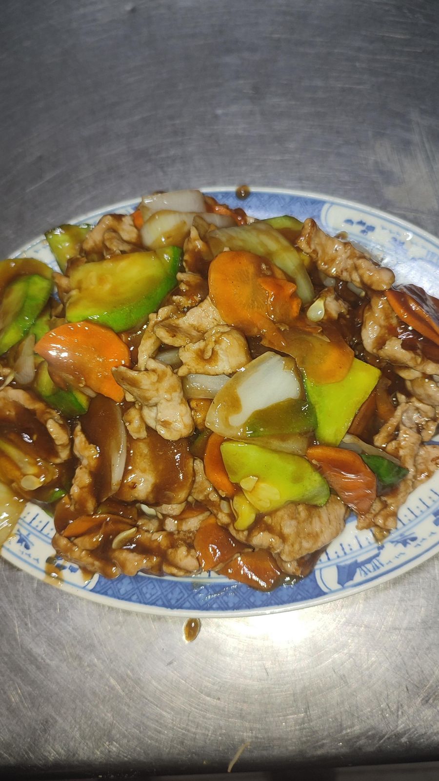 Pollo con Salsa Picante