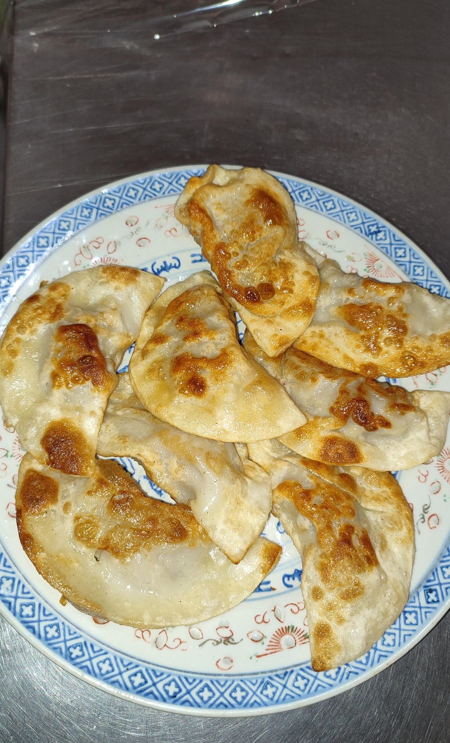 Ravioles Chinos a la Plancha