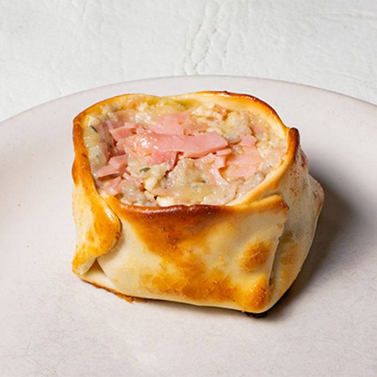 Canastita de Roquefort con Jamón