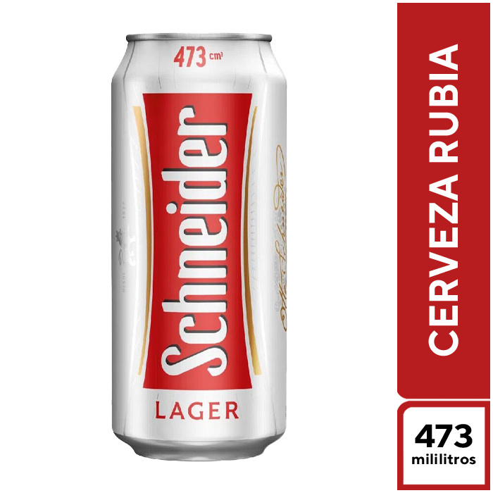 Lata de Cerveza Schneider 473 ml