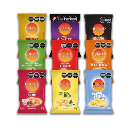 Papas Fritas Sabor Limón (Quento Snacks)