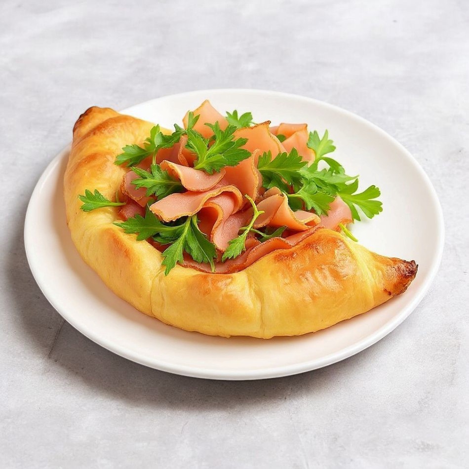 Canastita crudo y rúcula
