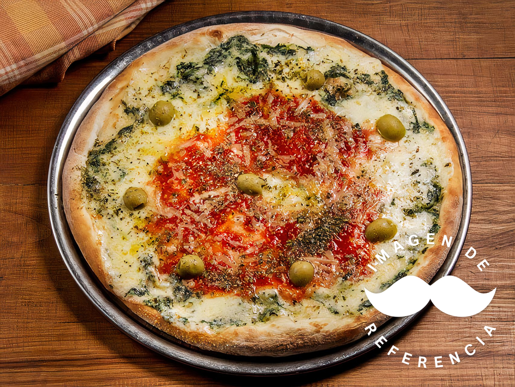 Pizza con verdura
